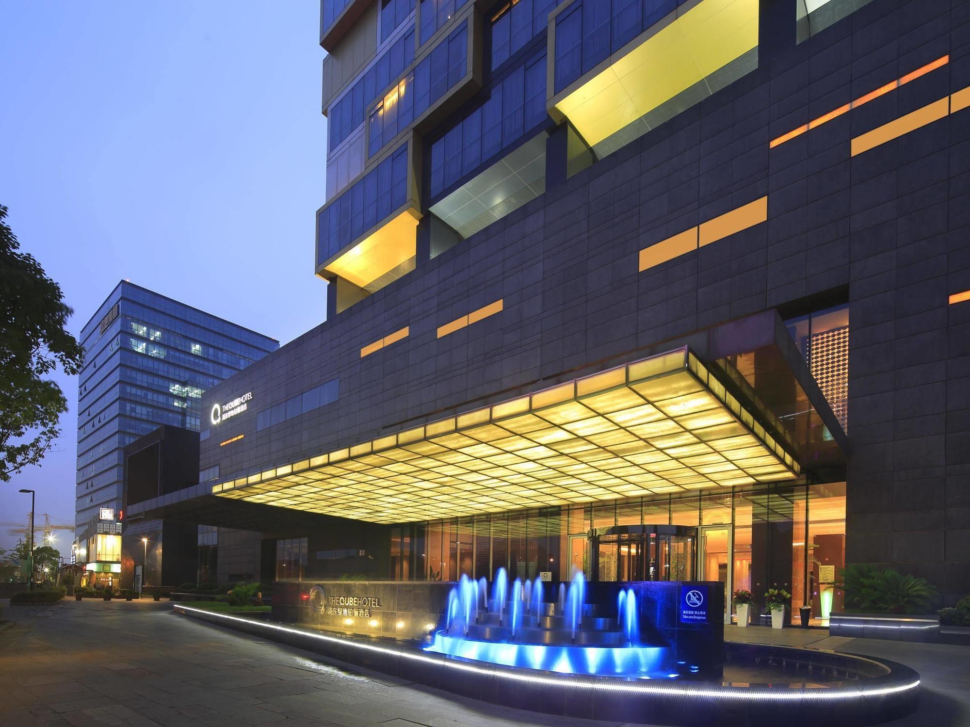 The Qube Hotel Shanghai -Close To Pudong International Airport And Disney Land Bagian luar foto