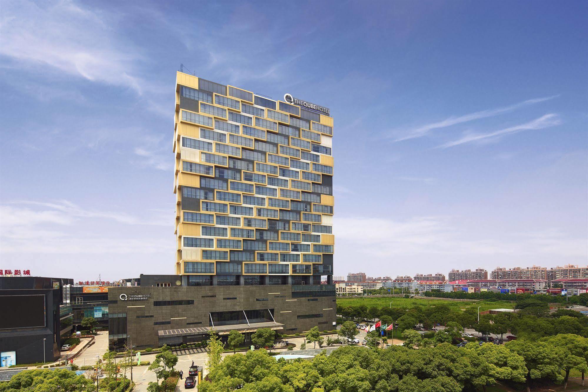 The Qube Hotel Shanghai -Close To Pudong International Airport And Disney Land Bagian luar foto